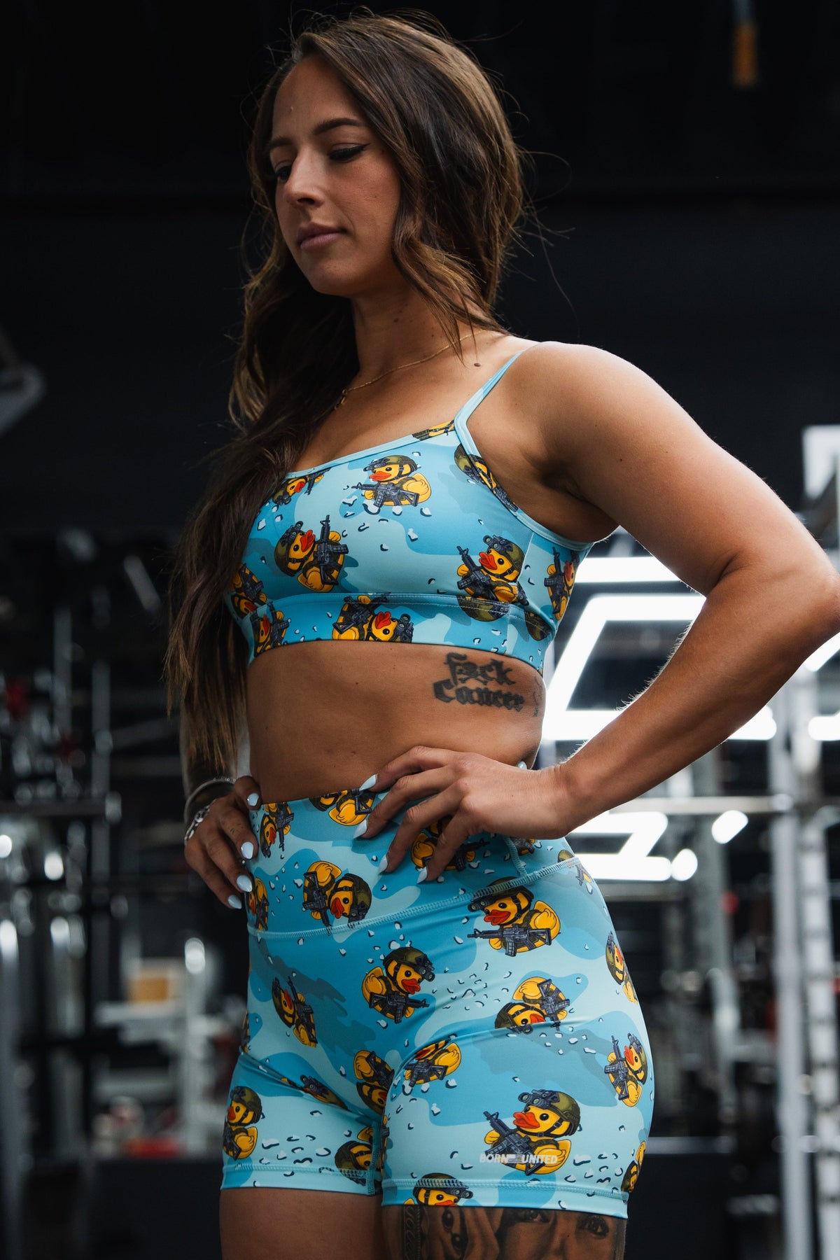 Straight Strap Sports Bra | TactiQuack