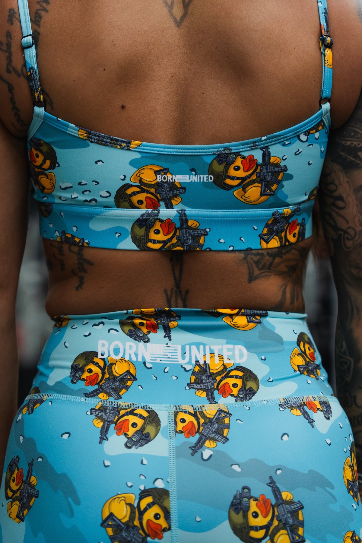 Straight Strap Sports Bra | TactiQuack