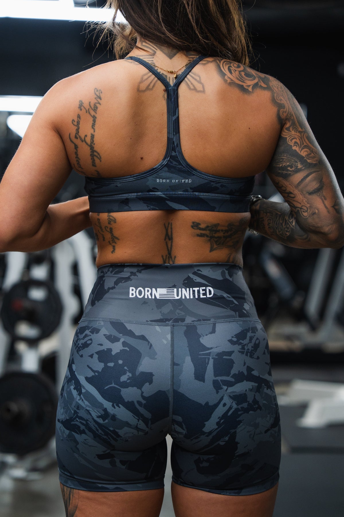 Women's High-Waisted Seamless Front Compression Training Shorts | Liberty or Death