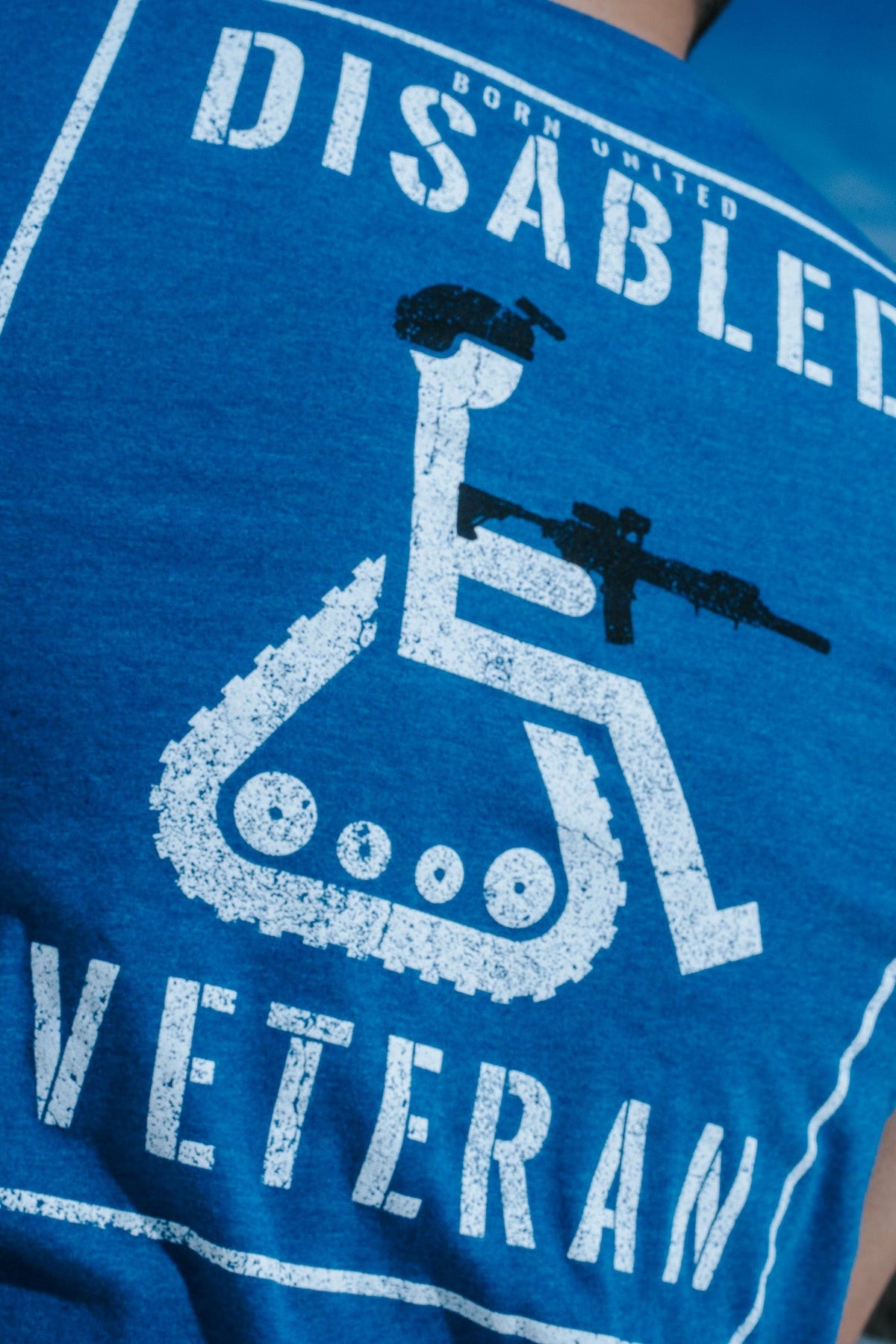 Disabled Vet - Blue