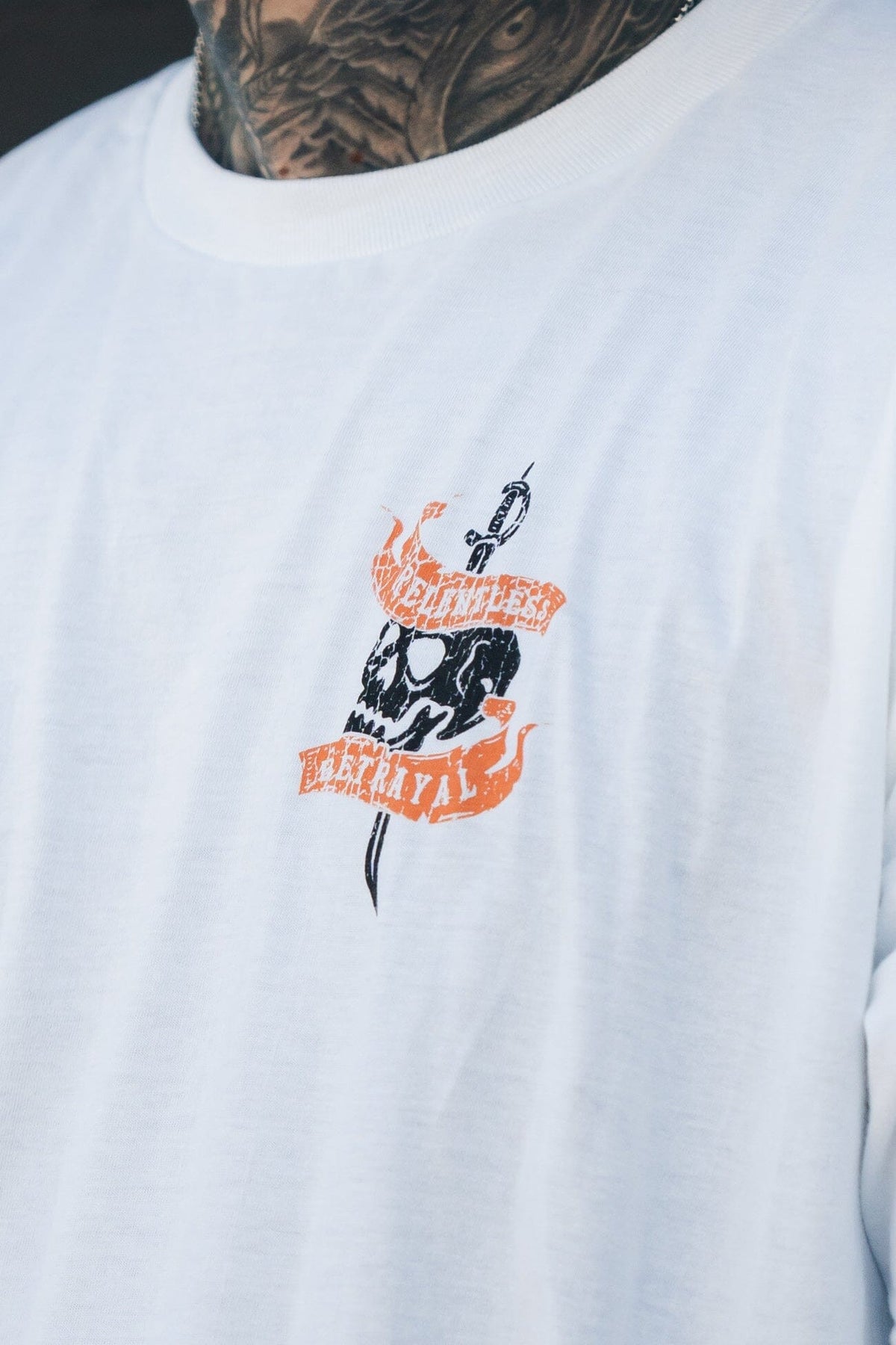 Dead Reckoning White T-Shirt