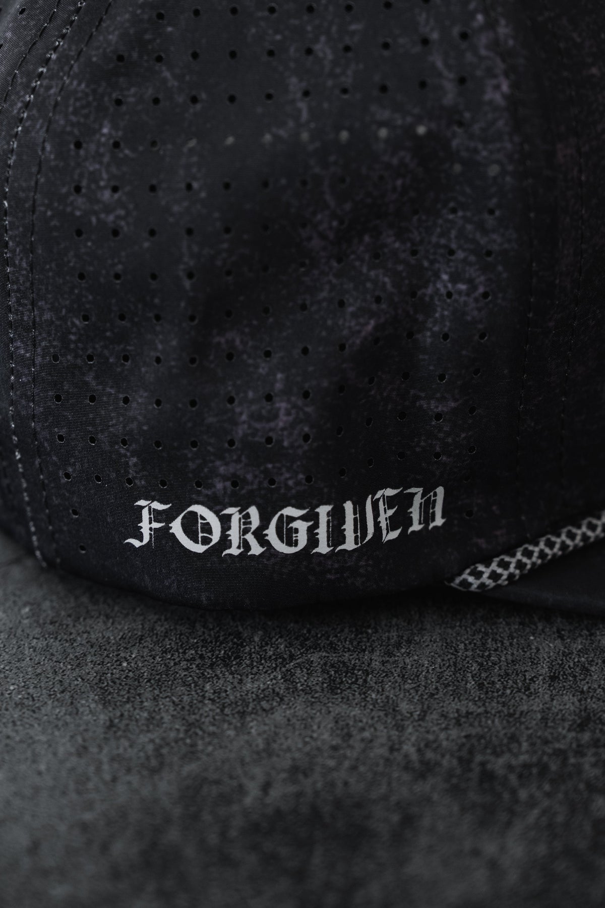 Tattooed Child of God Mineral Wash PVC Snapback