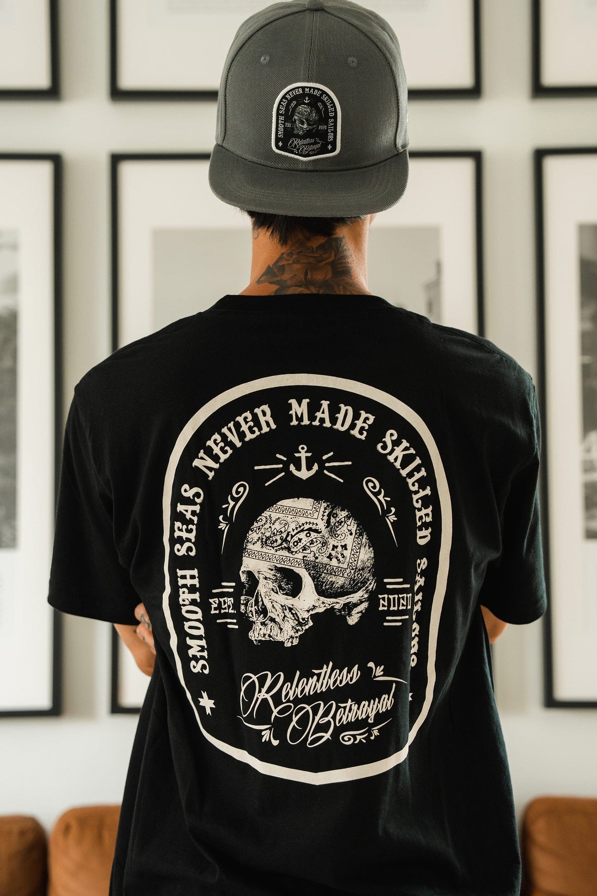 Relentless Betrayal Skilled Sailor T-Shirt | Maritime Graphic Tee