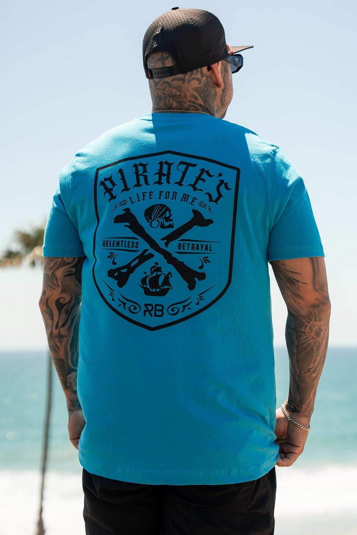 Pirate's Life Aqua T-Shirt