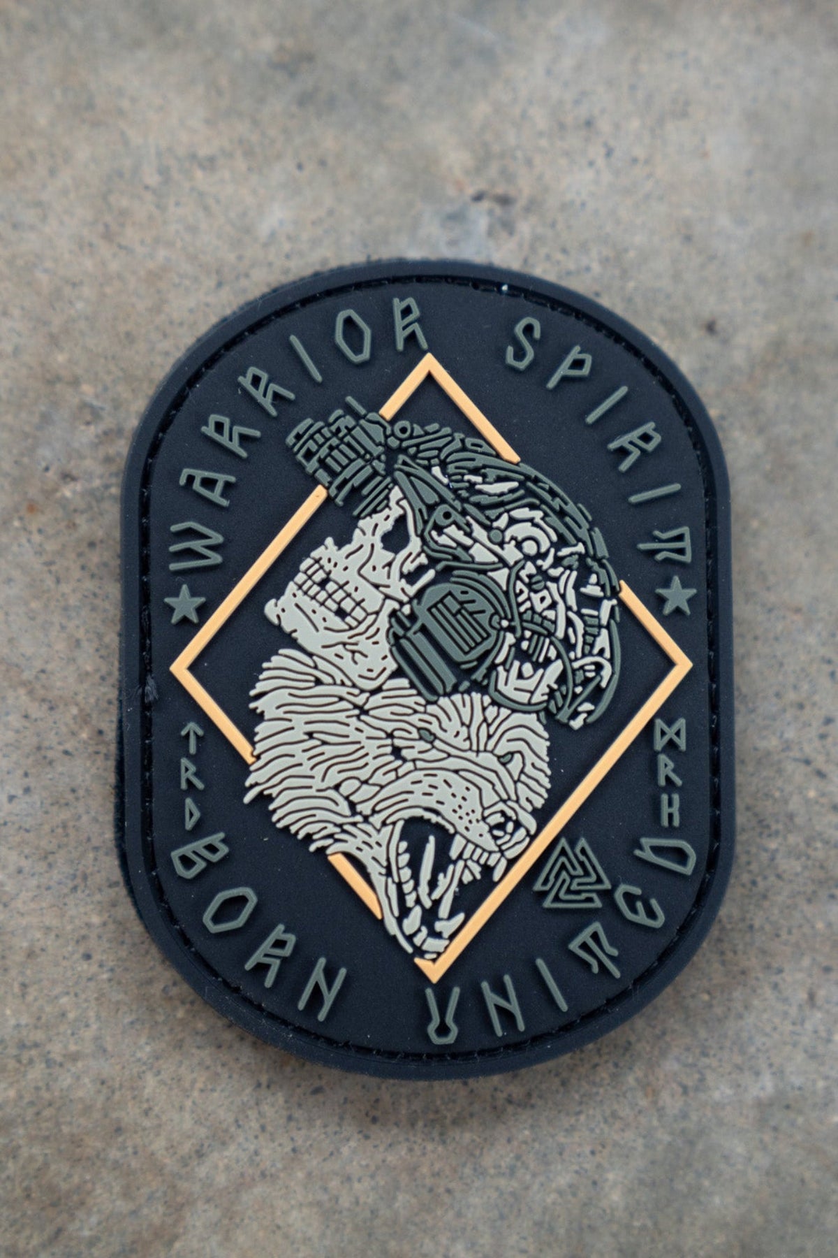 Warrior Spirit PVC Patch