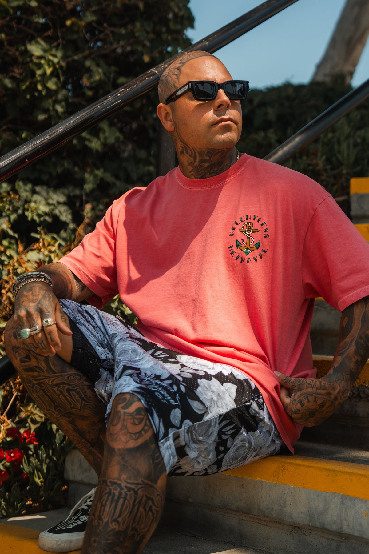 Premium Mesh Shorts | 5"- Beauty in Darkness