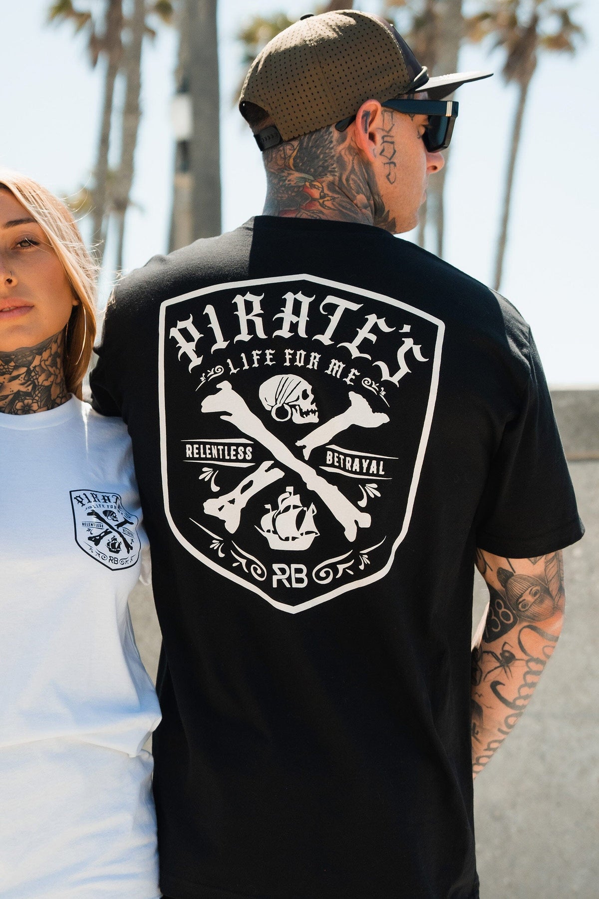Pirate's Life Black T-Shirt