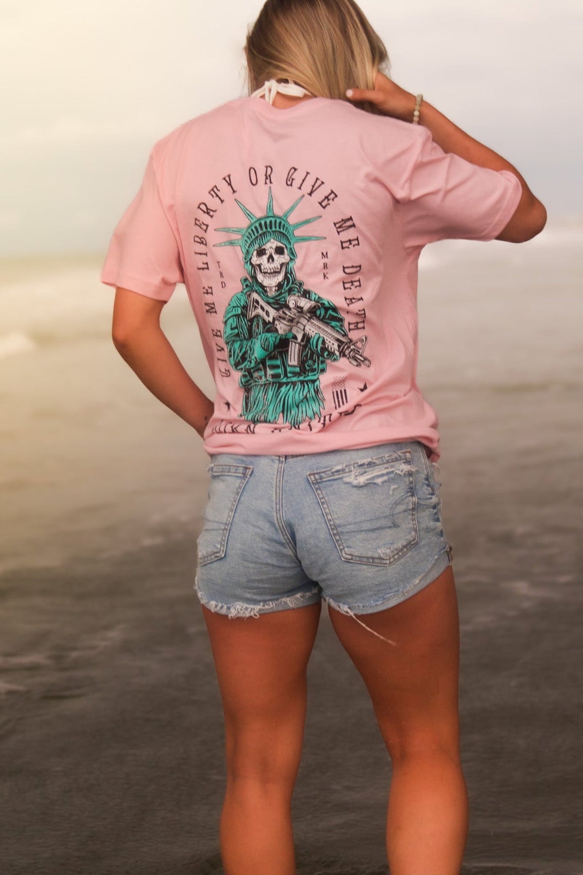 Liberty Or Death- Heather Pink