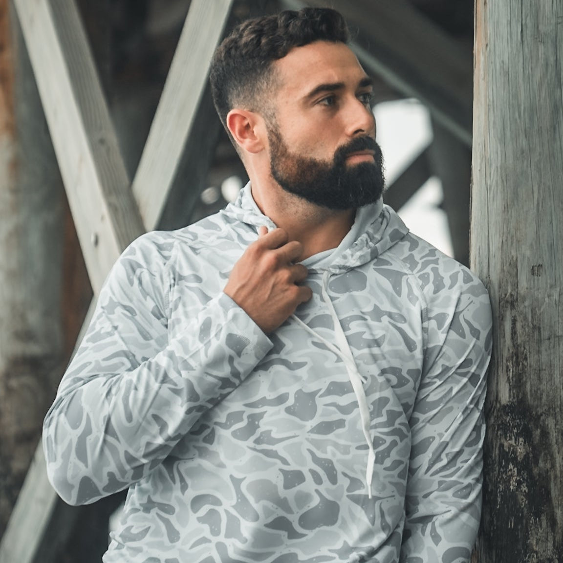 Performance Hoodie - Ghost Camo
