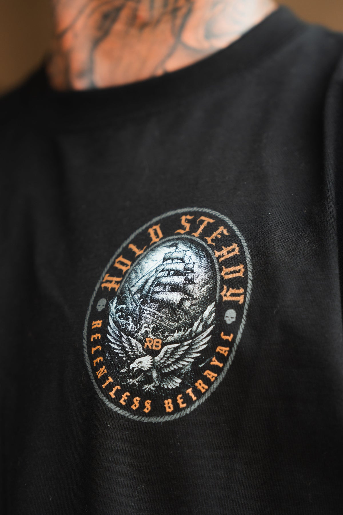 Hold Steady Premium Oversized Ghost T-Shirt