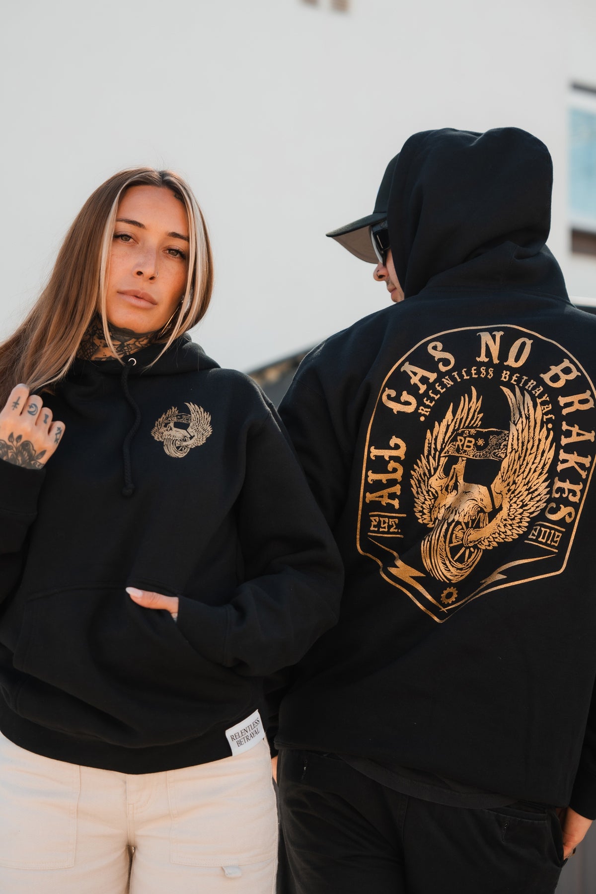 All Gas No Brakes Premium Hoodie