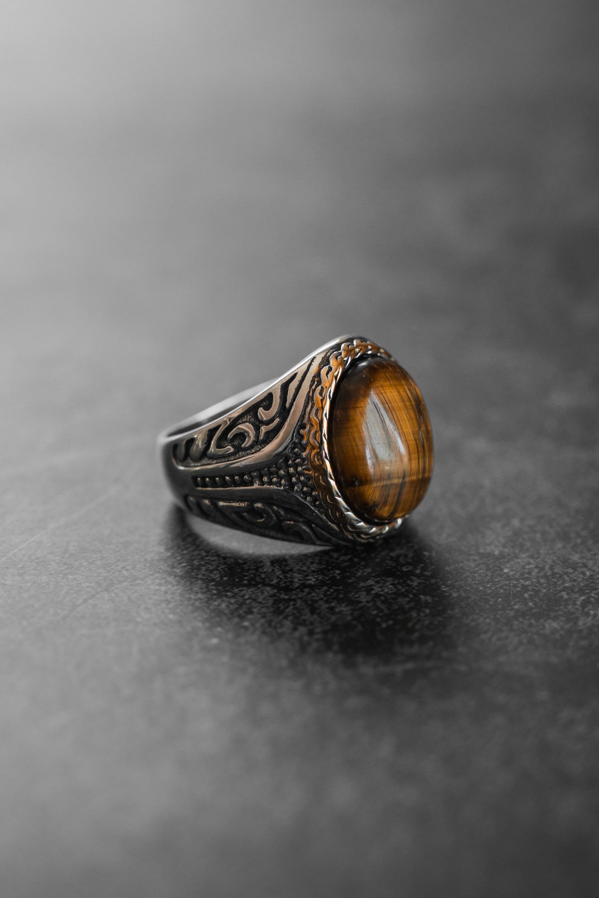 Imperial Tiger's Eye Ring