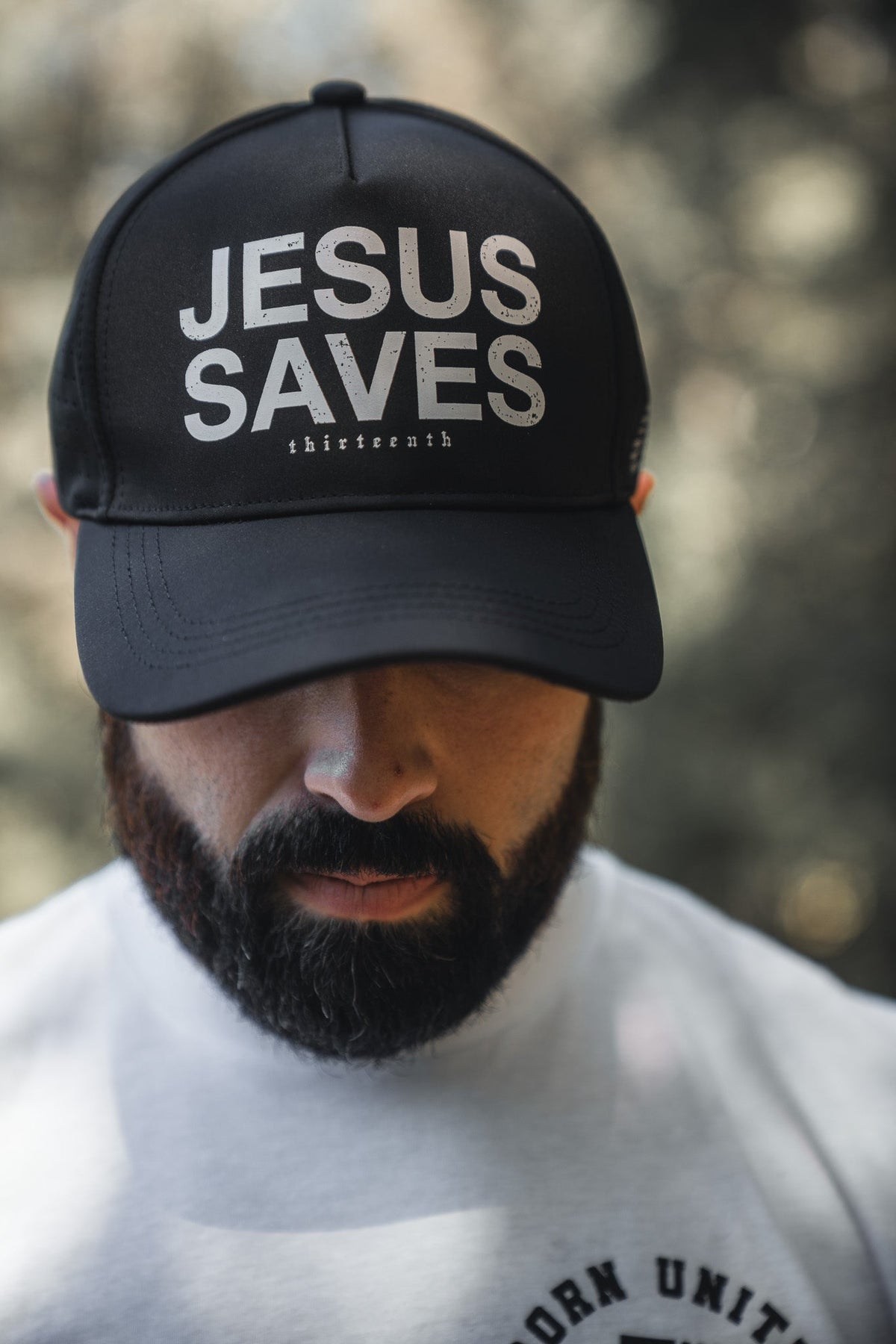 Jesus Saves Black Snapback