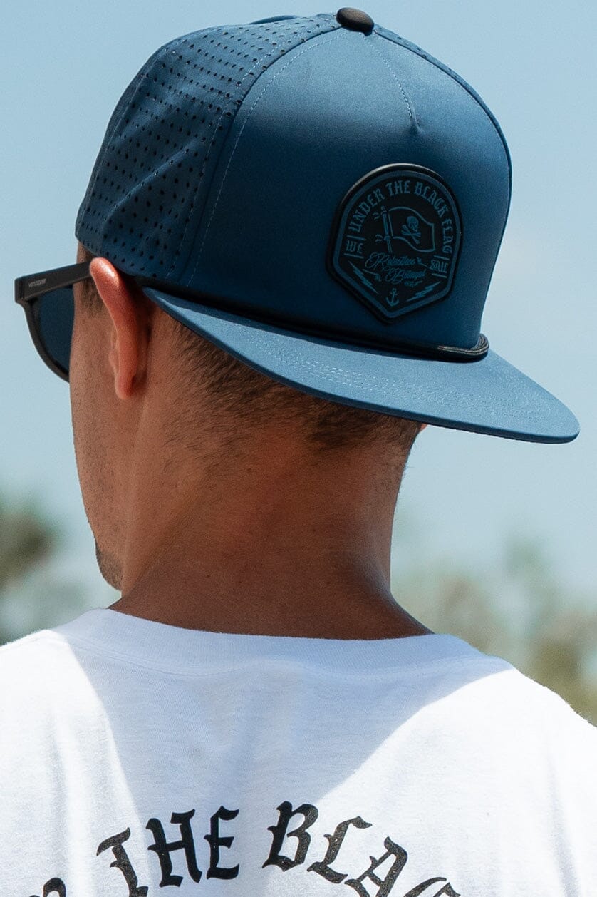 Black Flag Slate Snapback