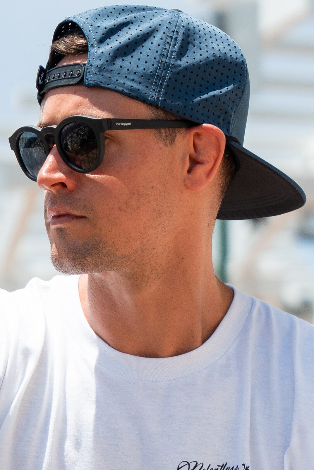 Black Flag Slate Snapback