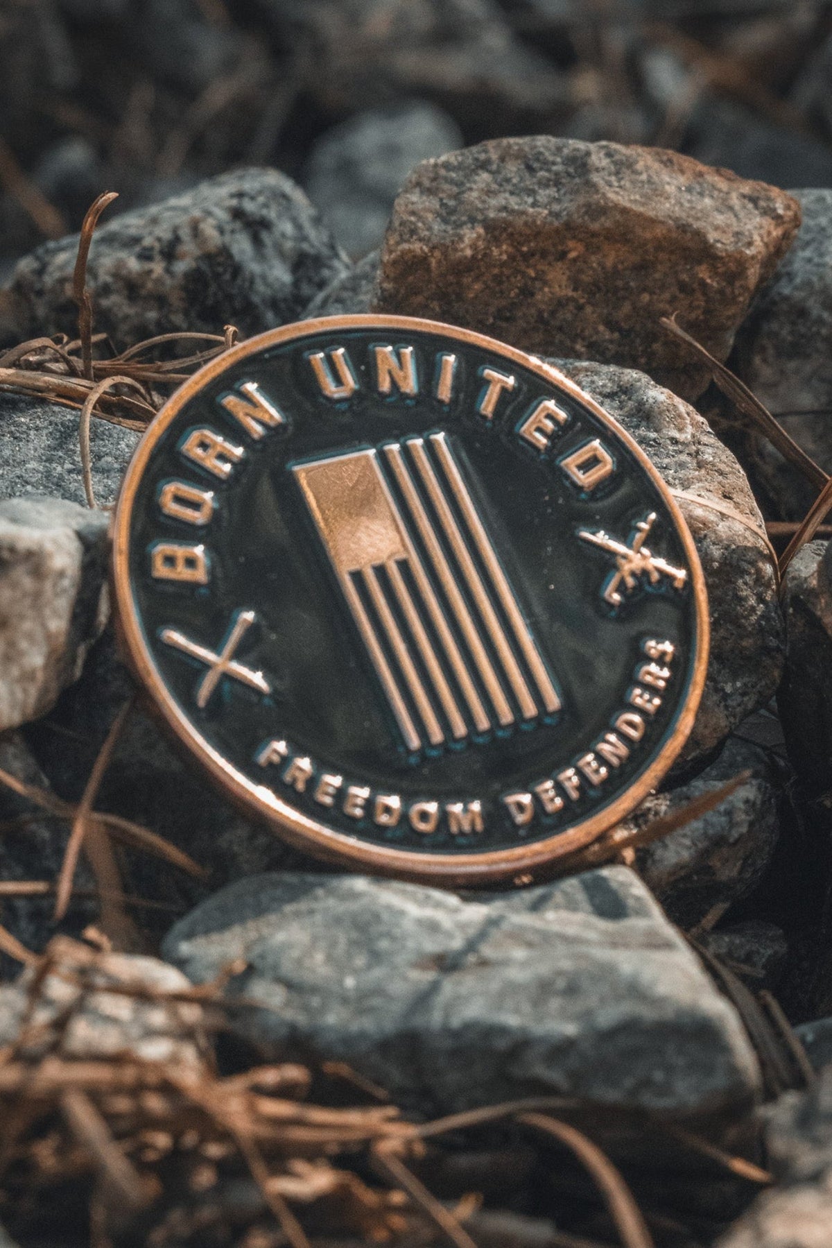 American Heroes Challenge Coin