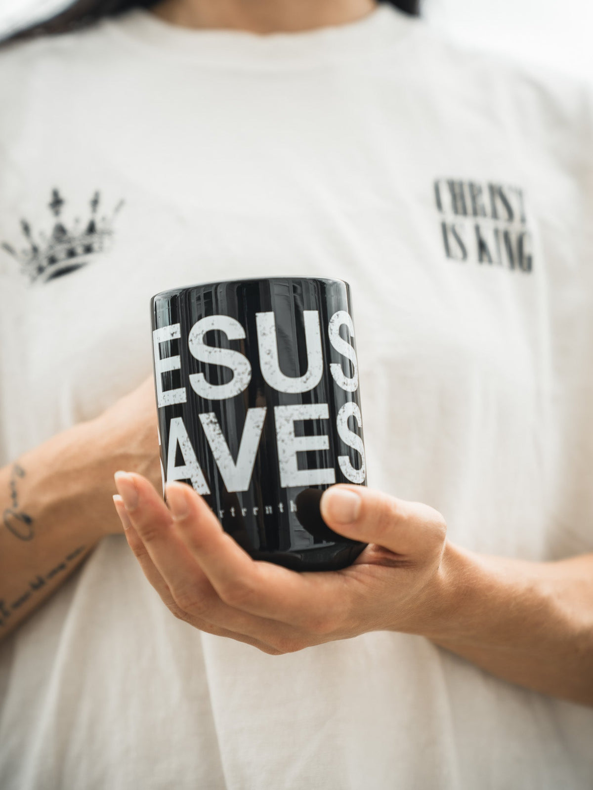 Jesus Saves Mug