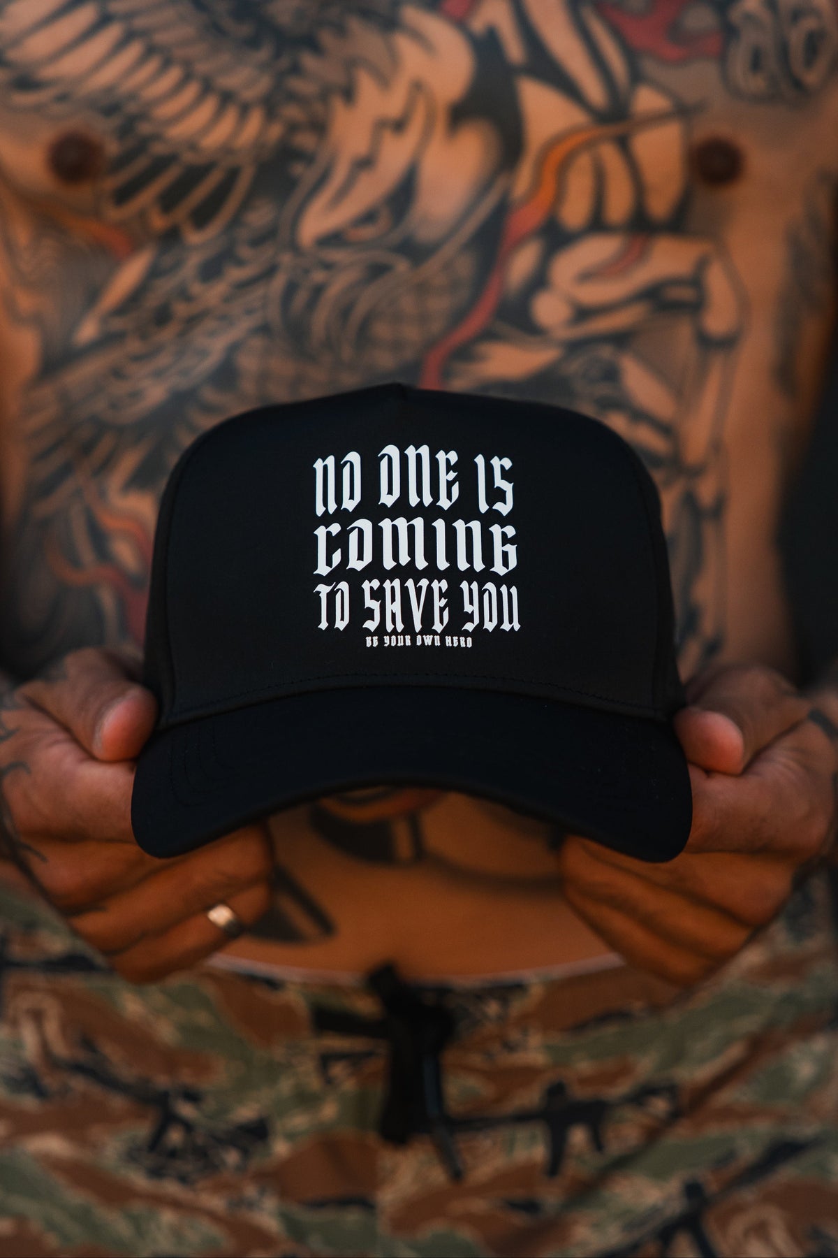 No One Is Coming To Save You Hydro - Snapback Hat