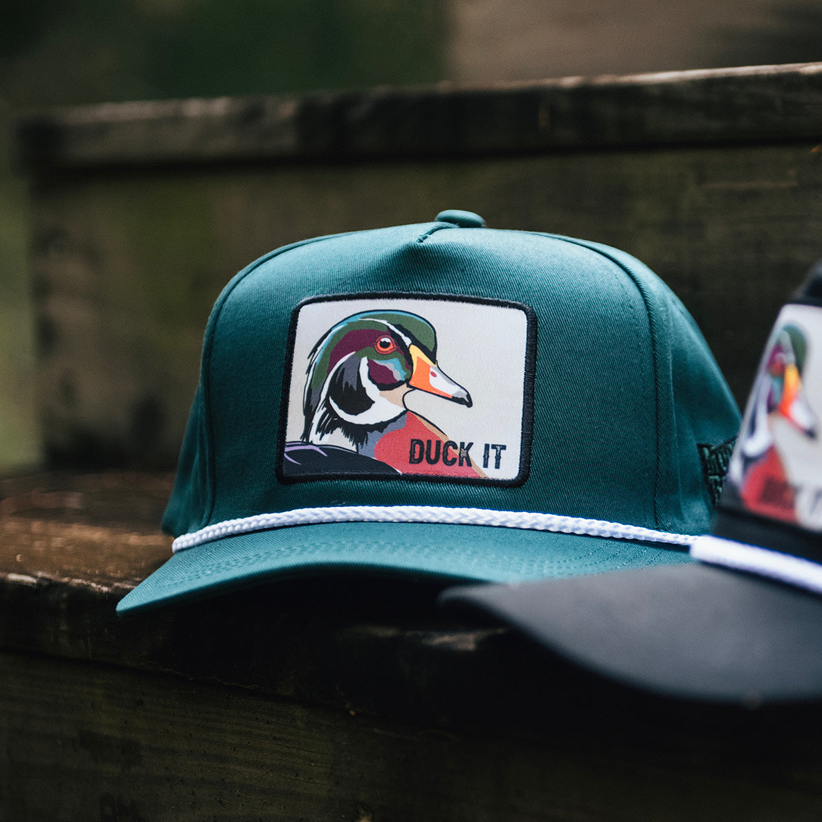 "Duck It" OG Green Wood Duck Bucket