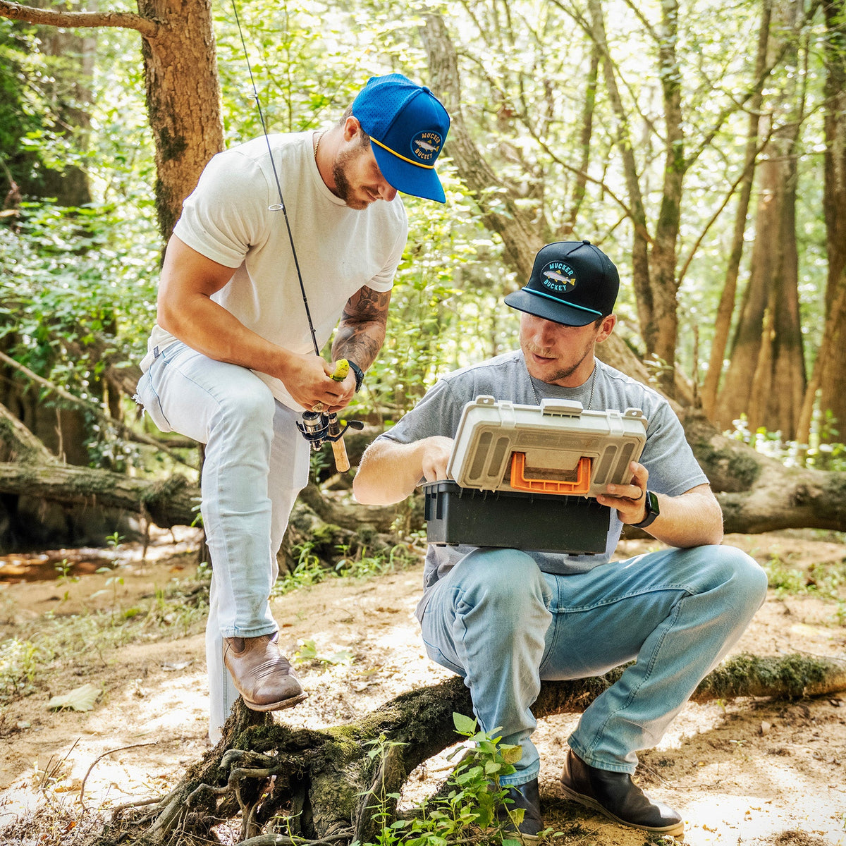Mucker Bucket Rainbow Trout Bucket Hat | Fishing & Outdoor Hat