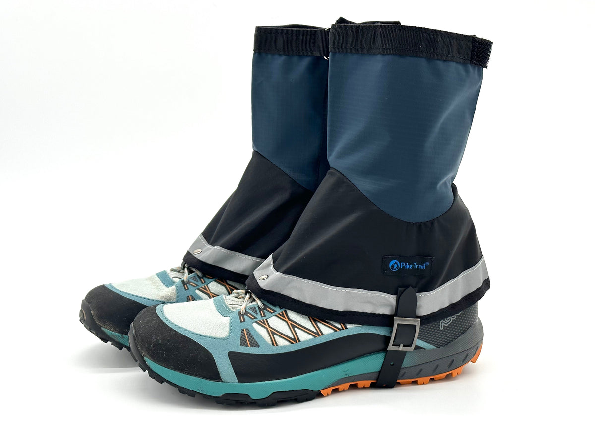 Pike Trail Mid Length Gaiters – Waterproof, Adjustable Small/Medium Hiking & Hunting Gaiters