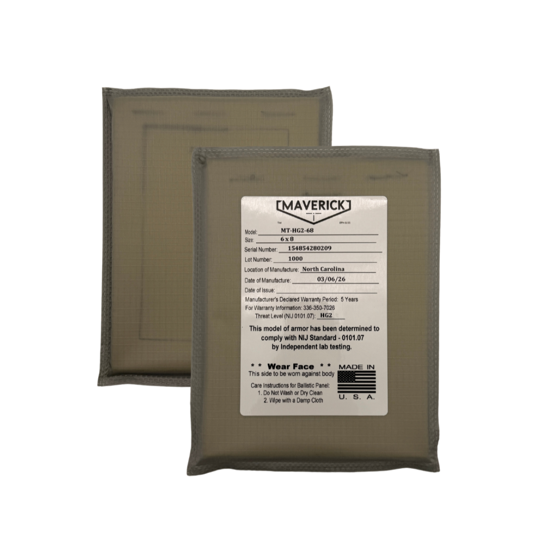 Maverick HG2 Soft Armor for Agilite Flank™ – 2-Panel Set
