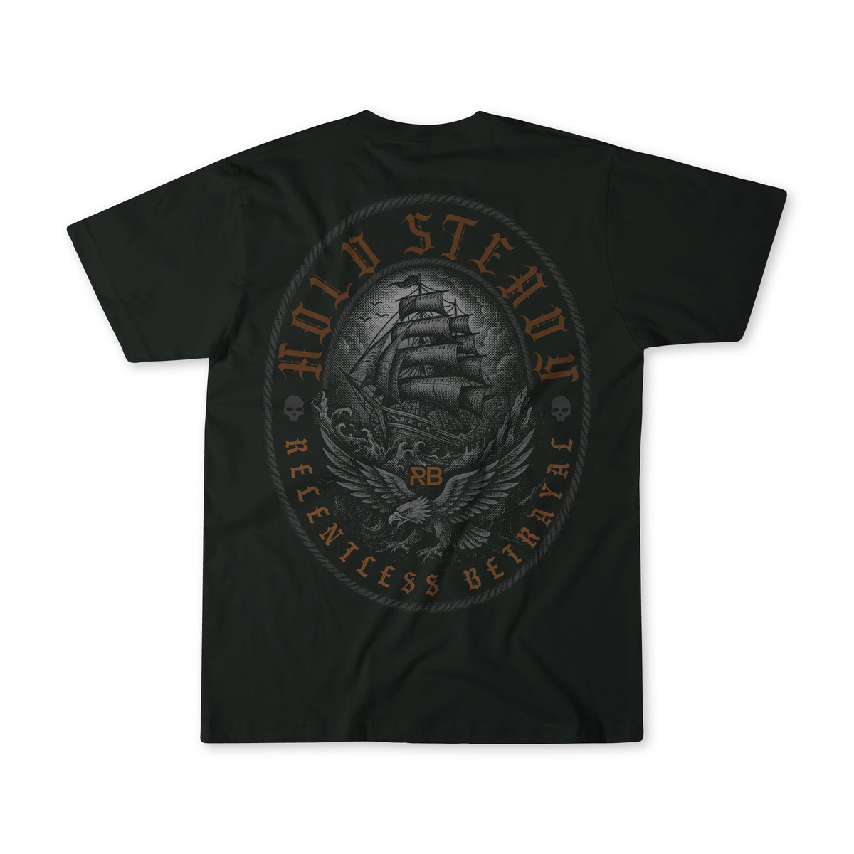 Hold Steady Premium Oversized Ghost T-Shirt