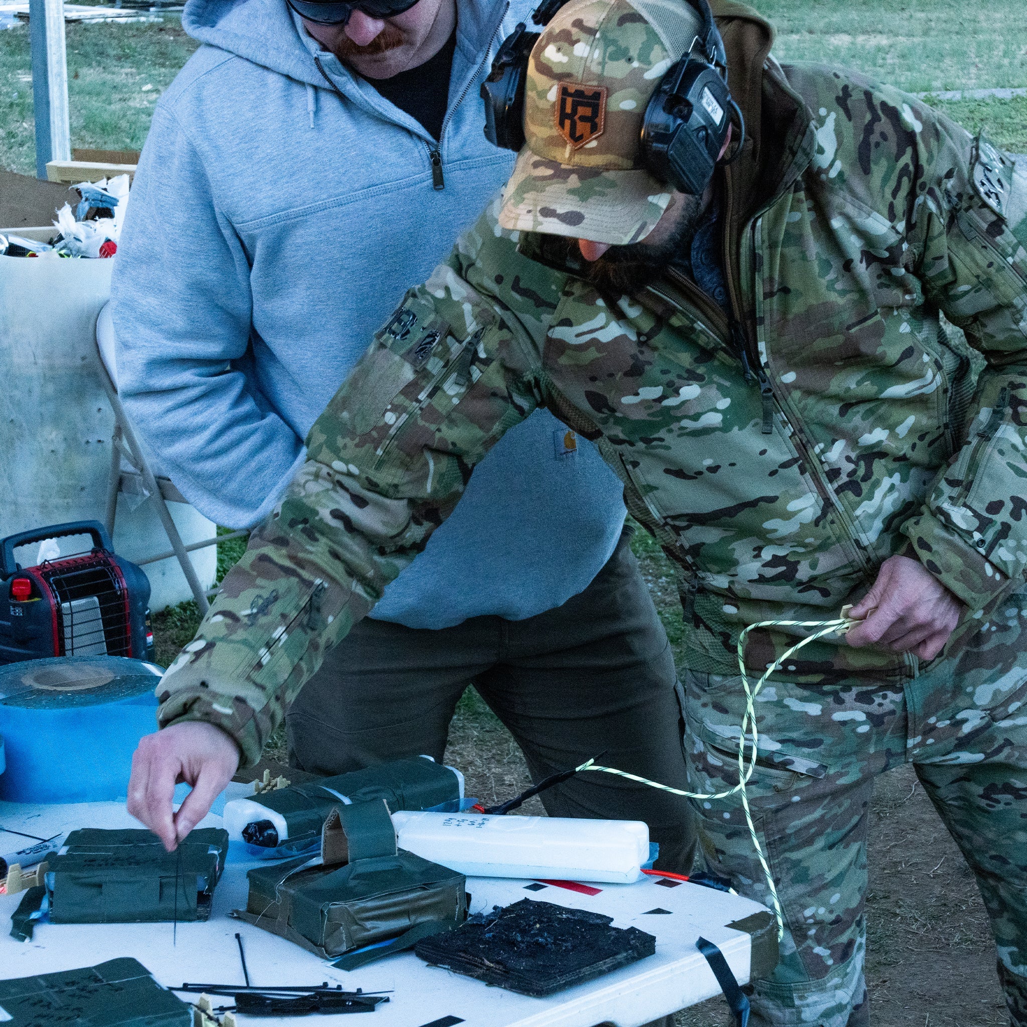 ICEBLOQ Water Tamped Breaching Device (SOF, SWAT, Combat Engineers, etc.)