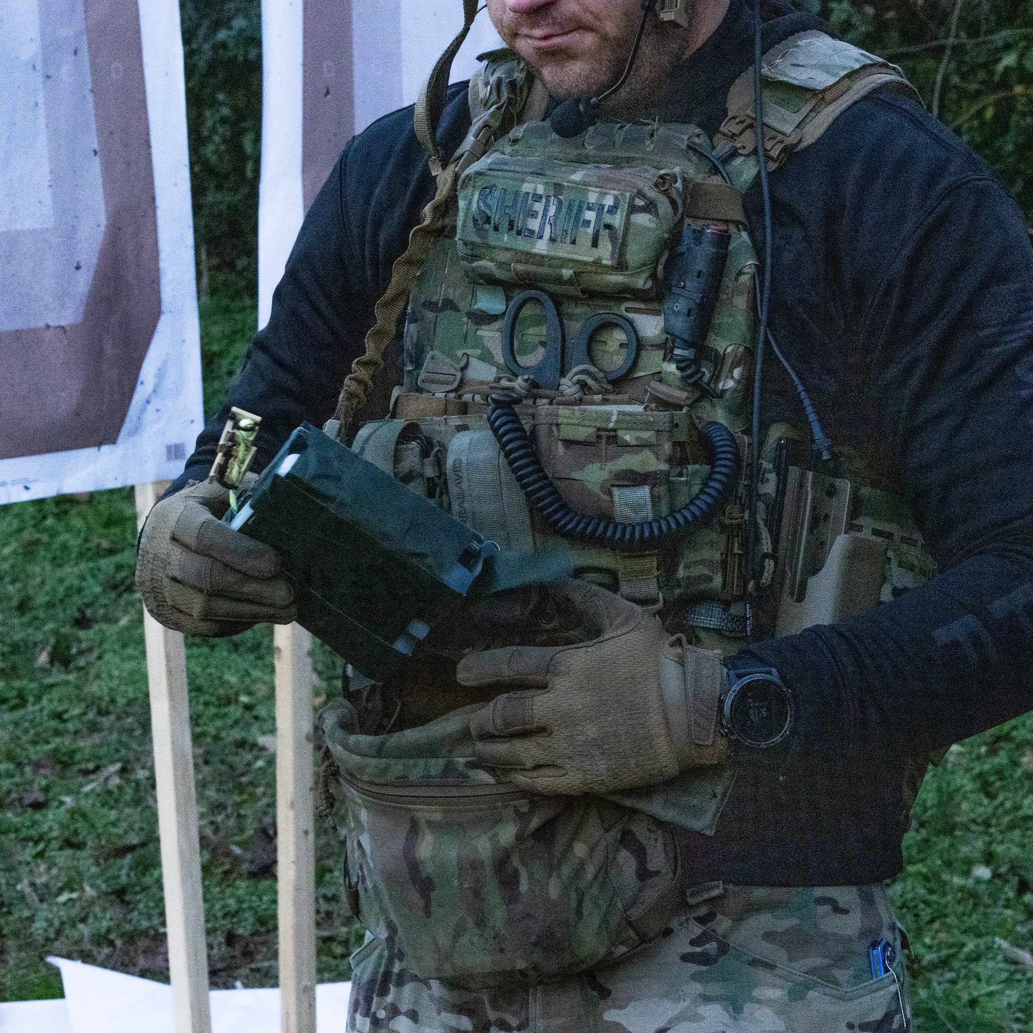 ICEBLOQ Water Tamped Breaching Device (SOF, SWAT, Combat Engineers, etc.)