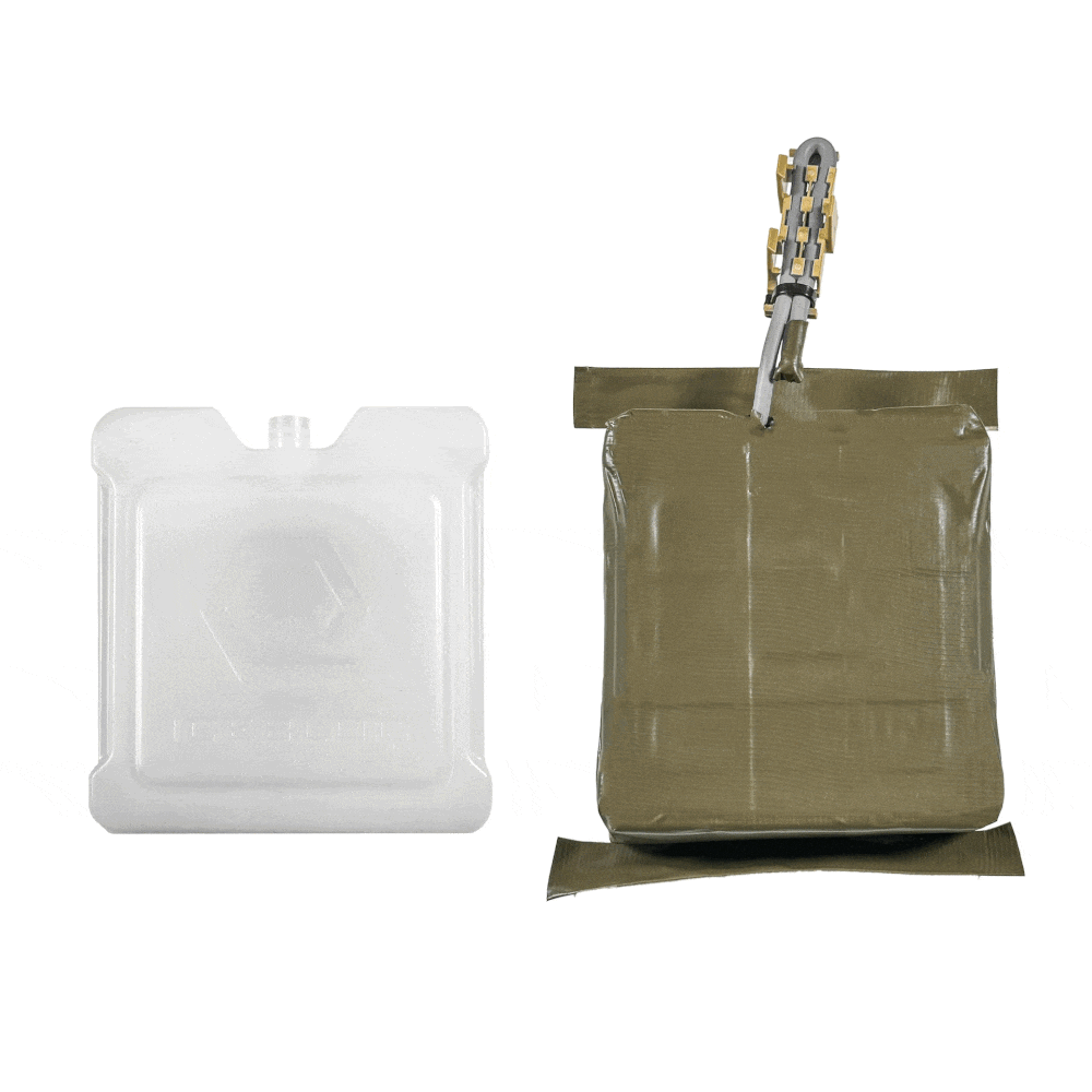 ICEBLOQ Water Tamped Breaching Device (SOF, SWAT, Combat Engineers, etc.)