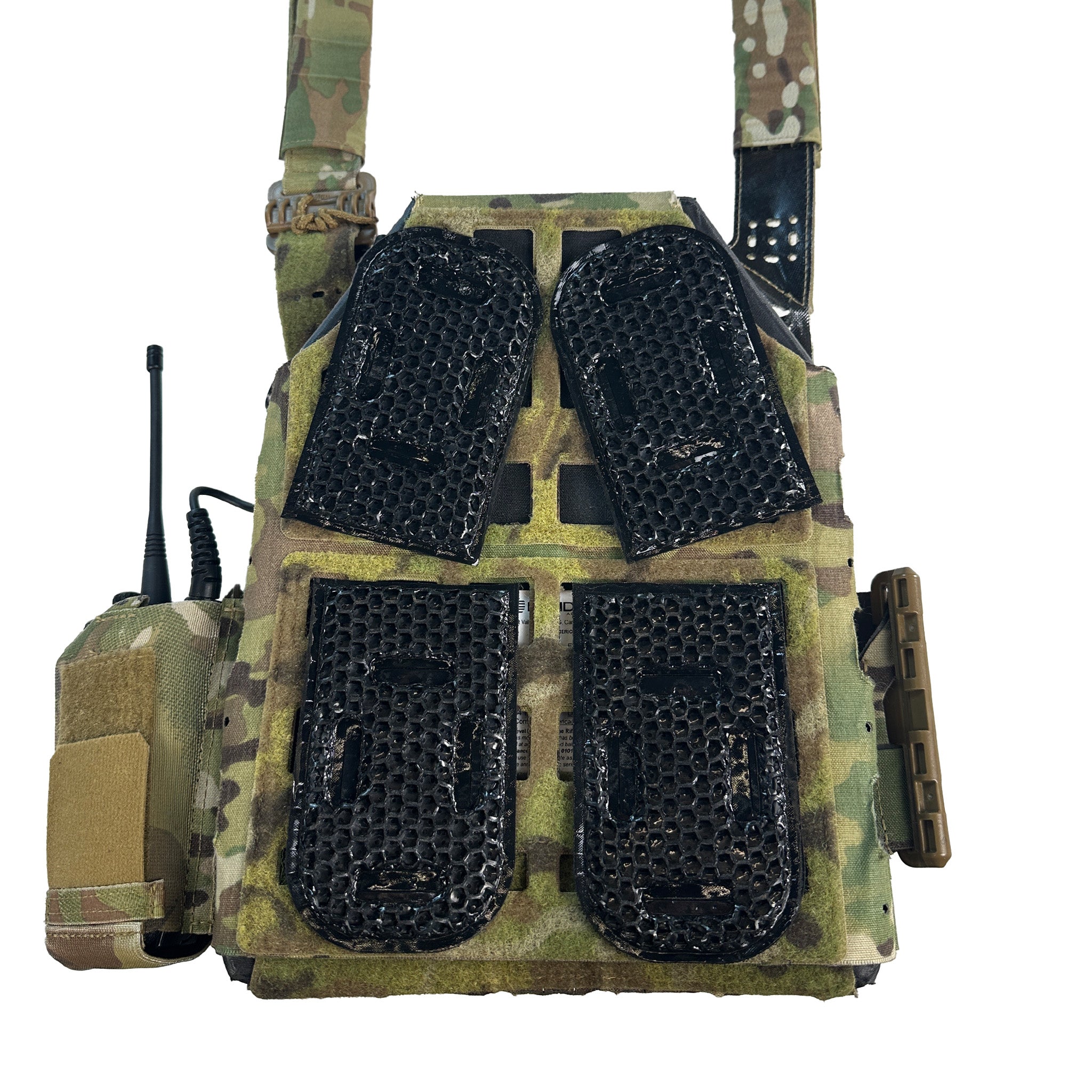 ICEVENTS® Classic Plate Carrier Ventilation Pontoons (Crye AVS Harness Pad Set)