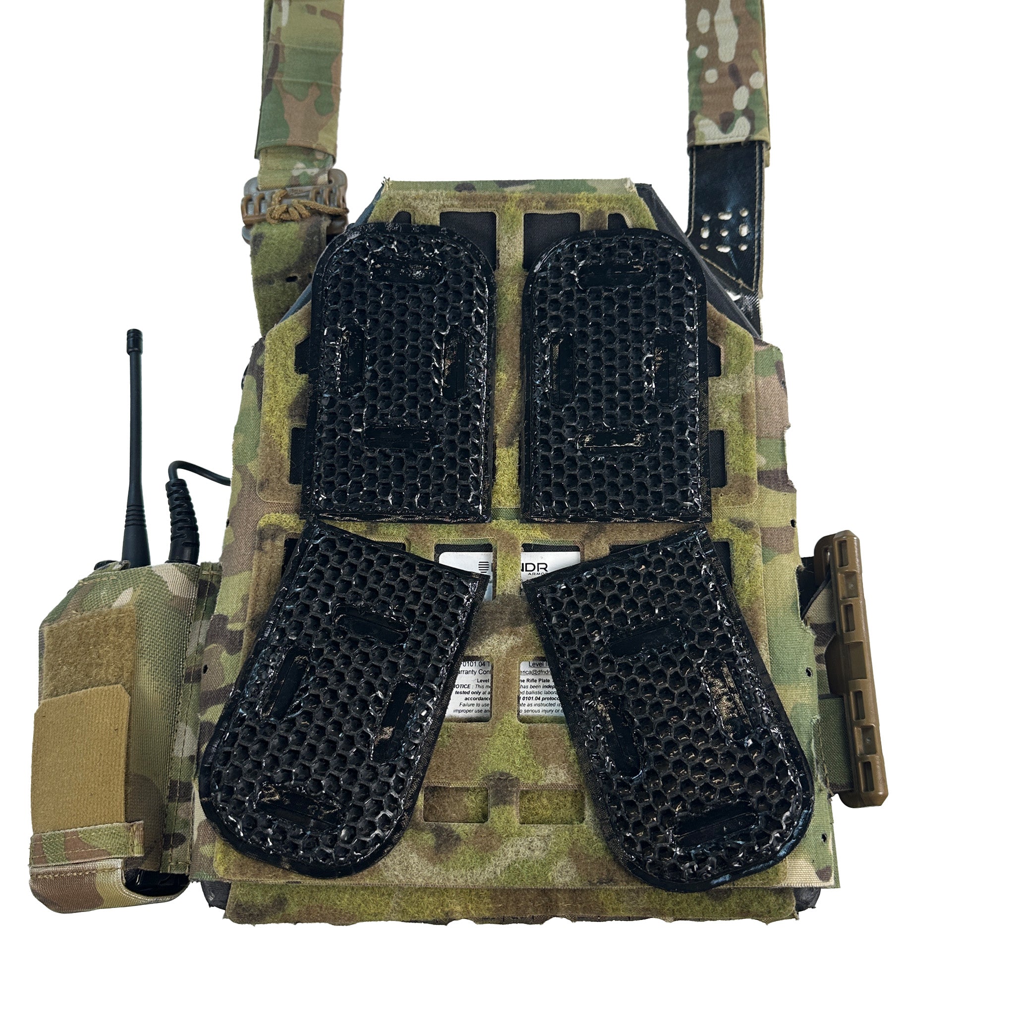 ICEVENTS® Classic Plate Carrier Ventilation Pontoons (Crye AVS Harness Pad Set)