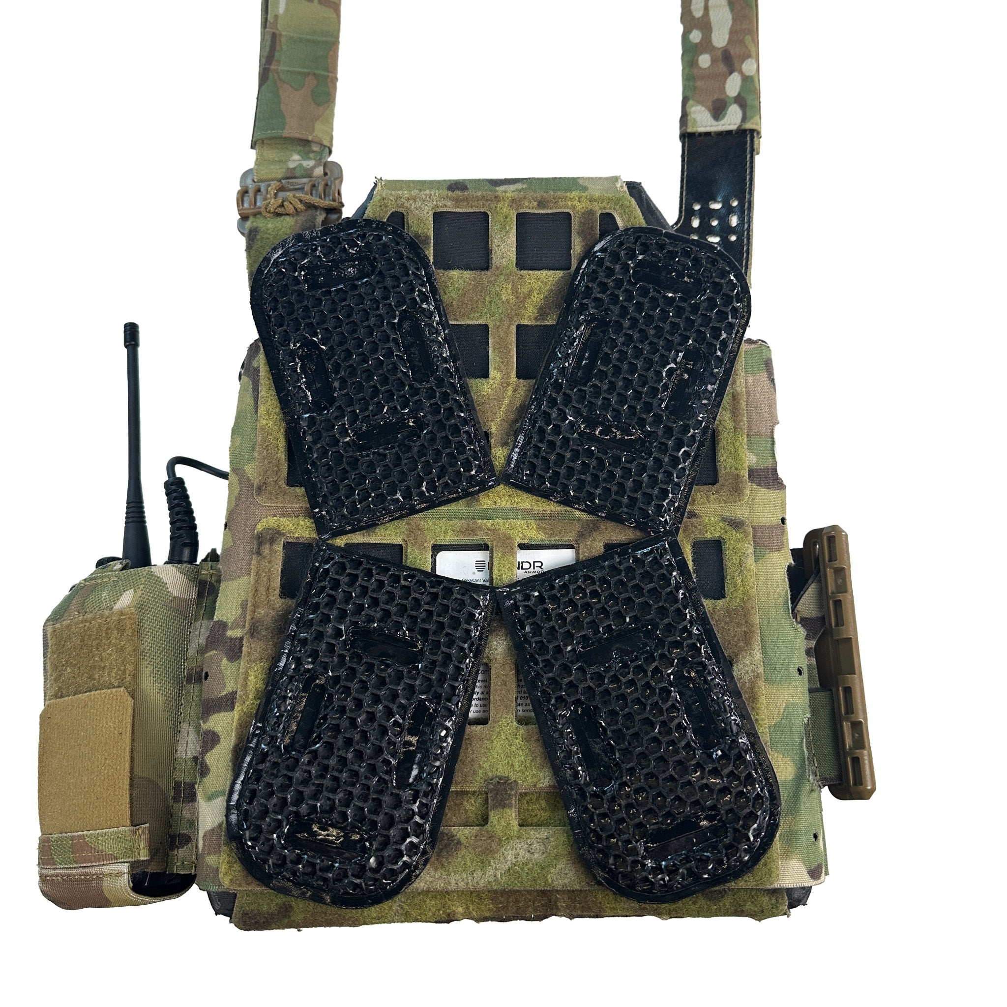 ICEVENTS® Classic Plate Carrier Ventilation Pontoons (Crye AVS Harness Pad Set)