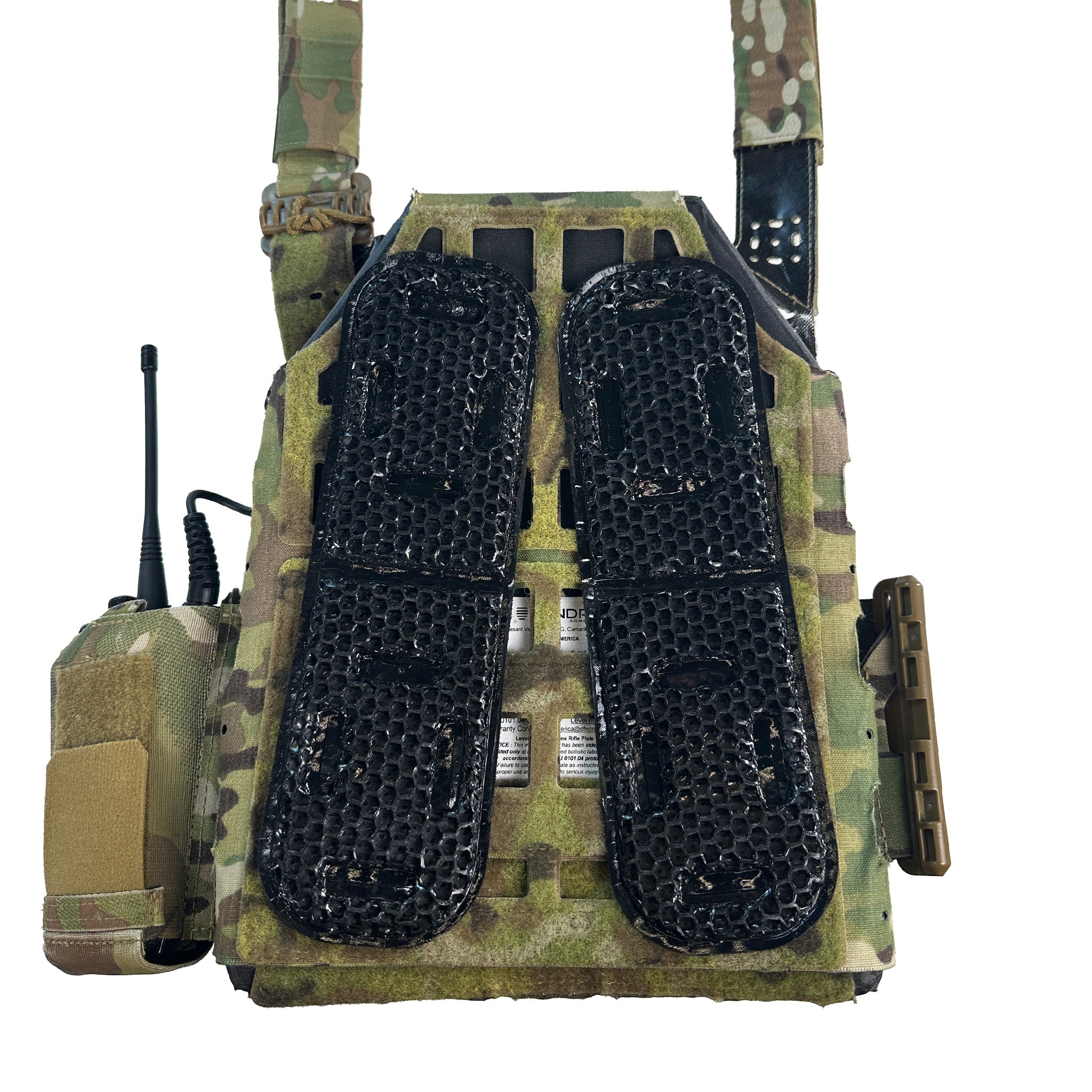 ICEVENTS® Classic Plate Carrier Ventilation Pontoons (Crye AVS Harness Pad Set)