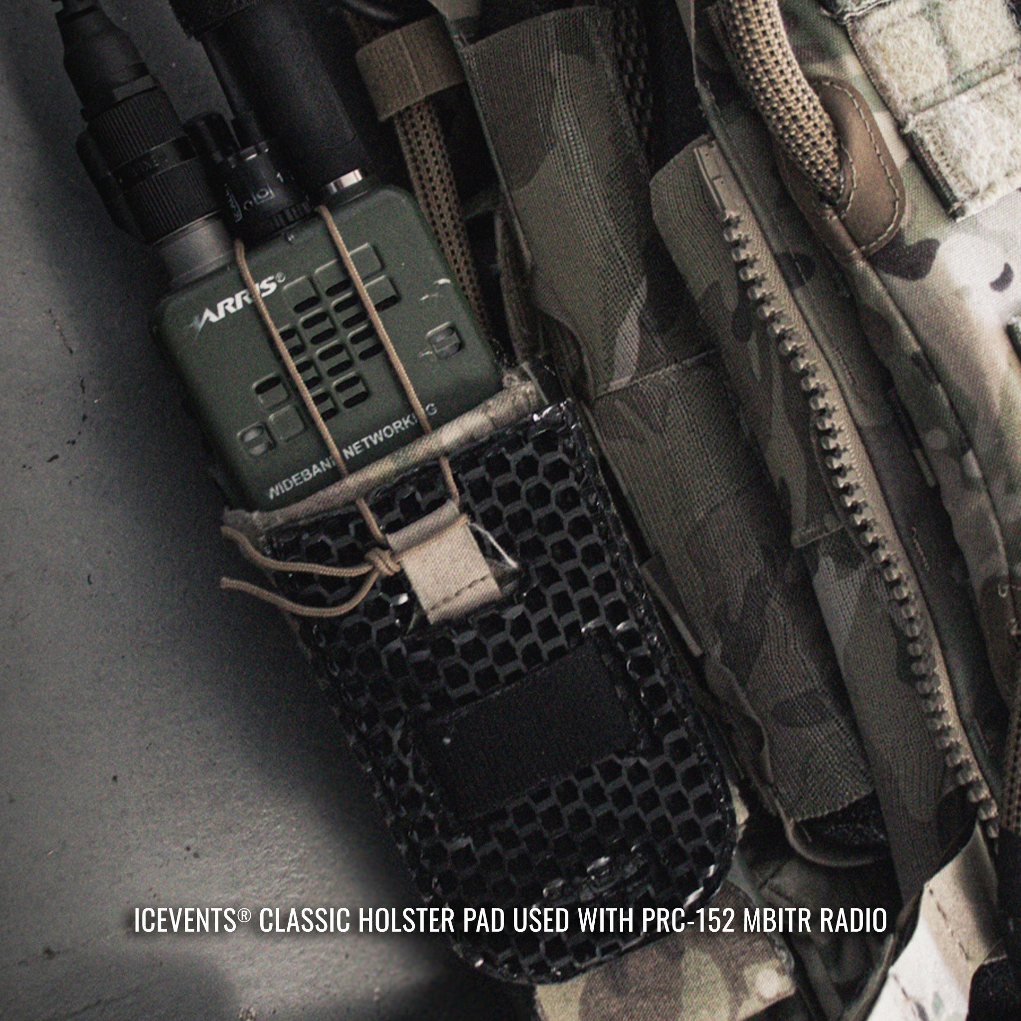ICEVENTS® Holster Pad - Aero or Classic (Safariland UBL, TNC MHA, Blue Force, G-Code)