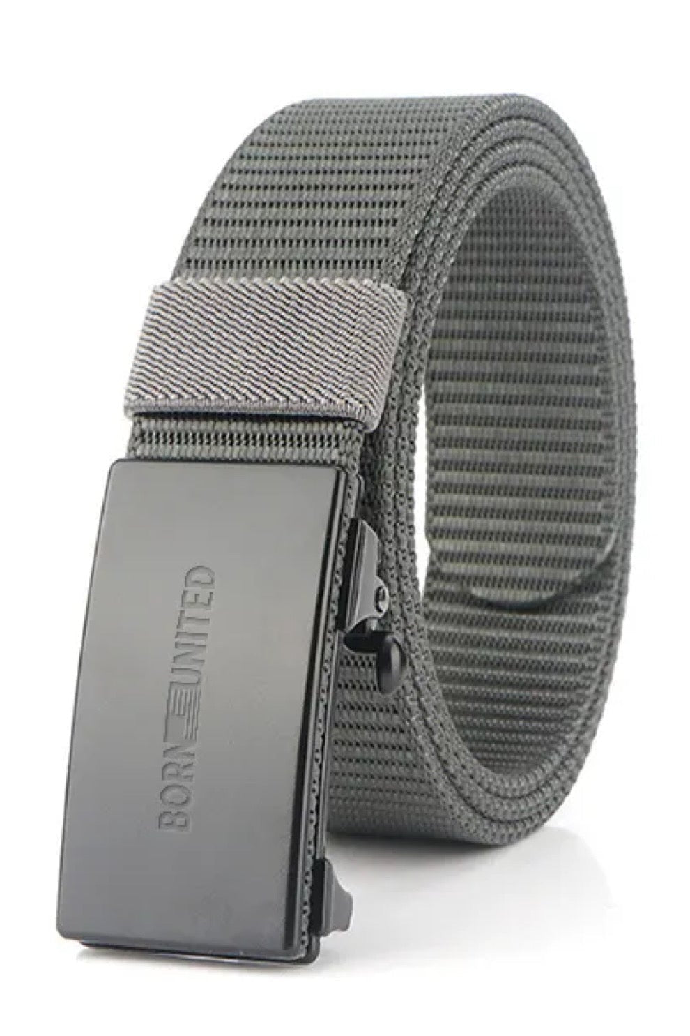 BU Logo Belt - Gray