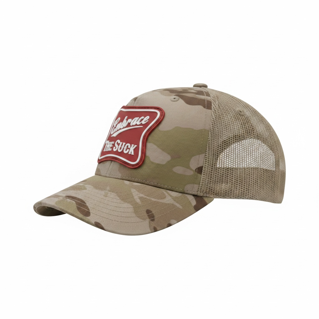 DIRECT ACTION APPAREL EMBRACE THE SUCK SNAPBACK (MC ARID)