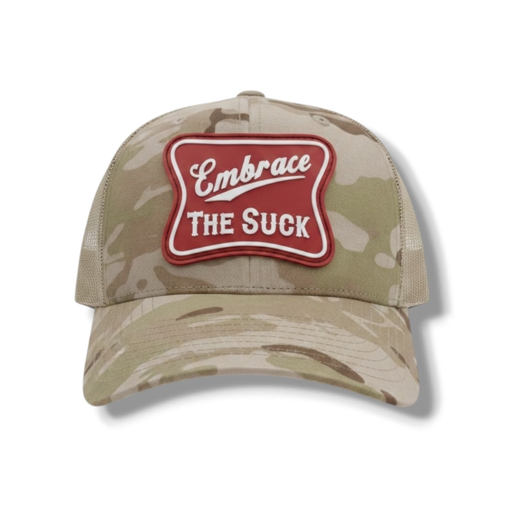 DIRECT ACTION APPAREL EMBRACE THE SUCK SNAPBACK (MC ARID)