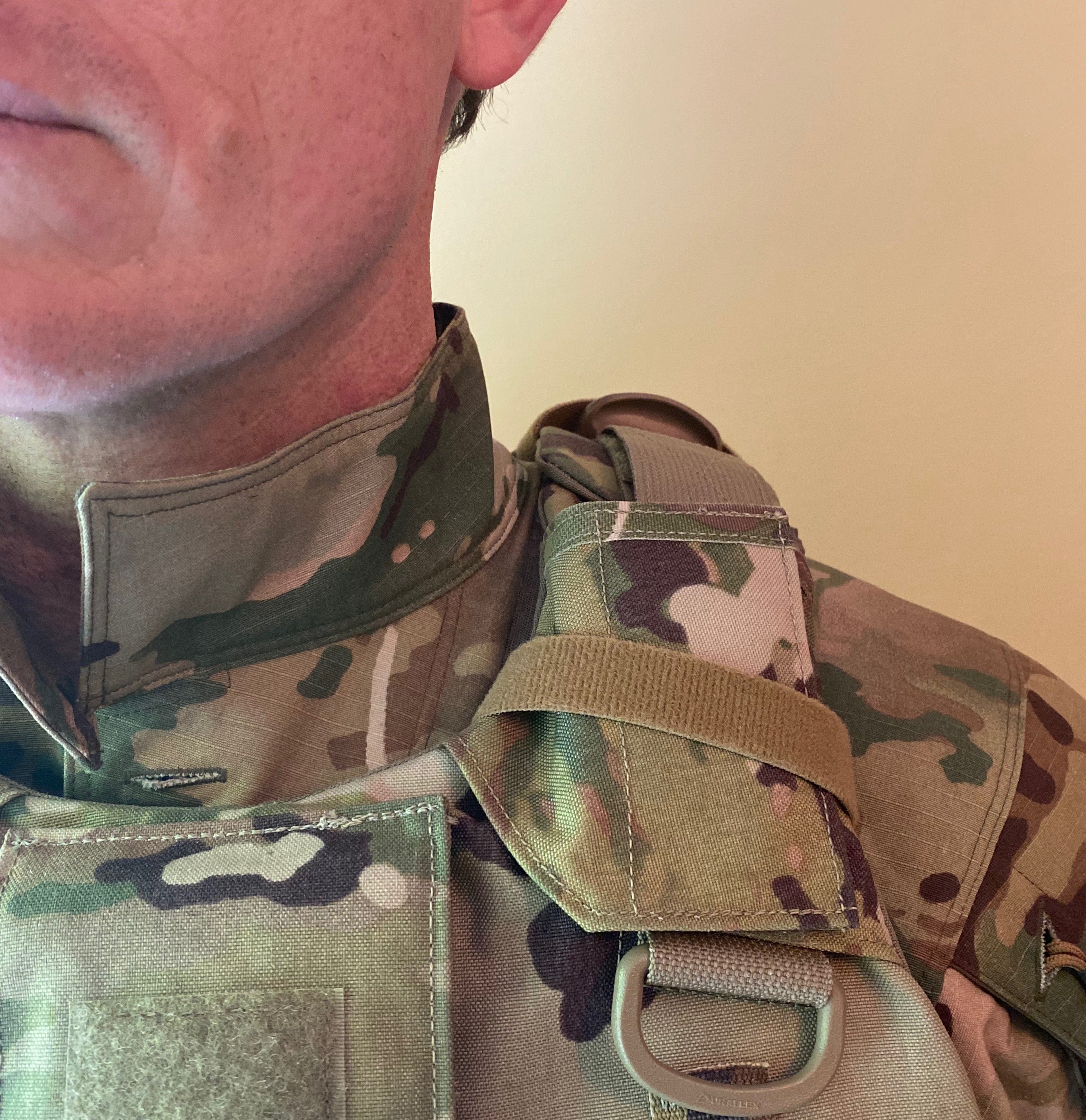 ICEVENTS® Plate Carrier Shoulder Pads - Aero [Minimalist/Lighter Loads] (PowerMesh backing)