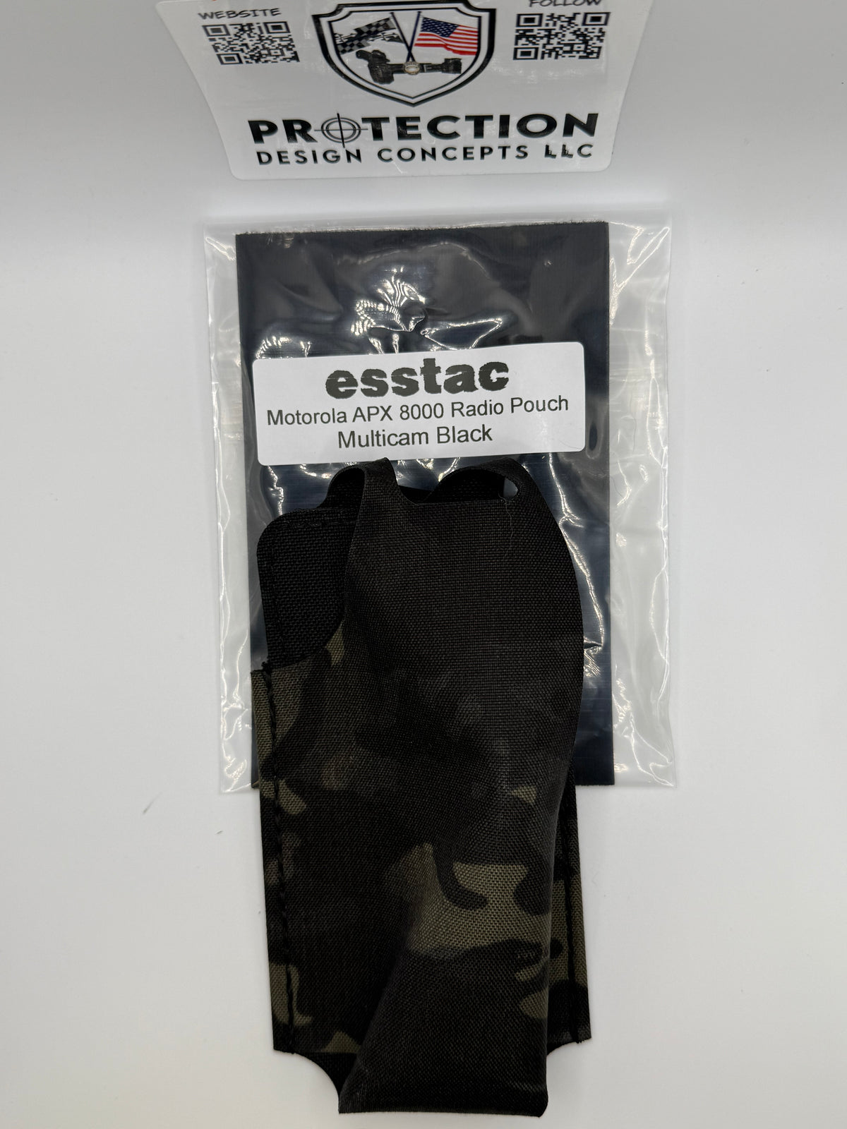 ESSTAC Motorolla 8000 Radio Pouch (Short Battery)