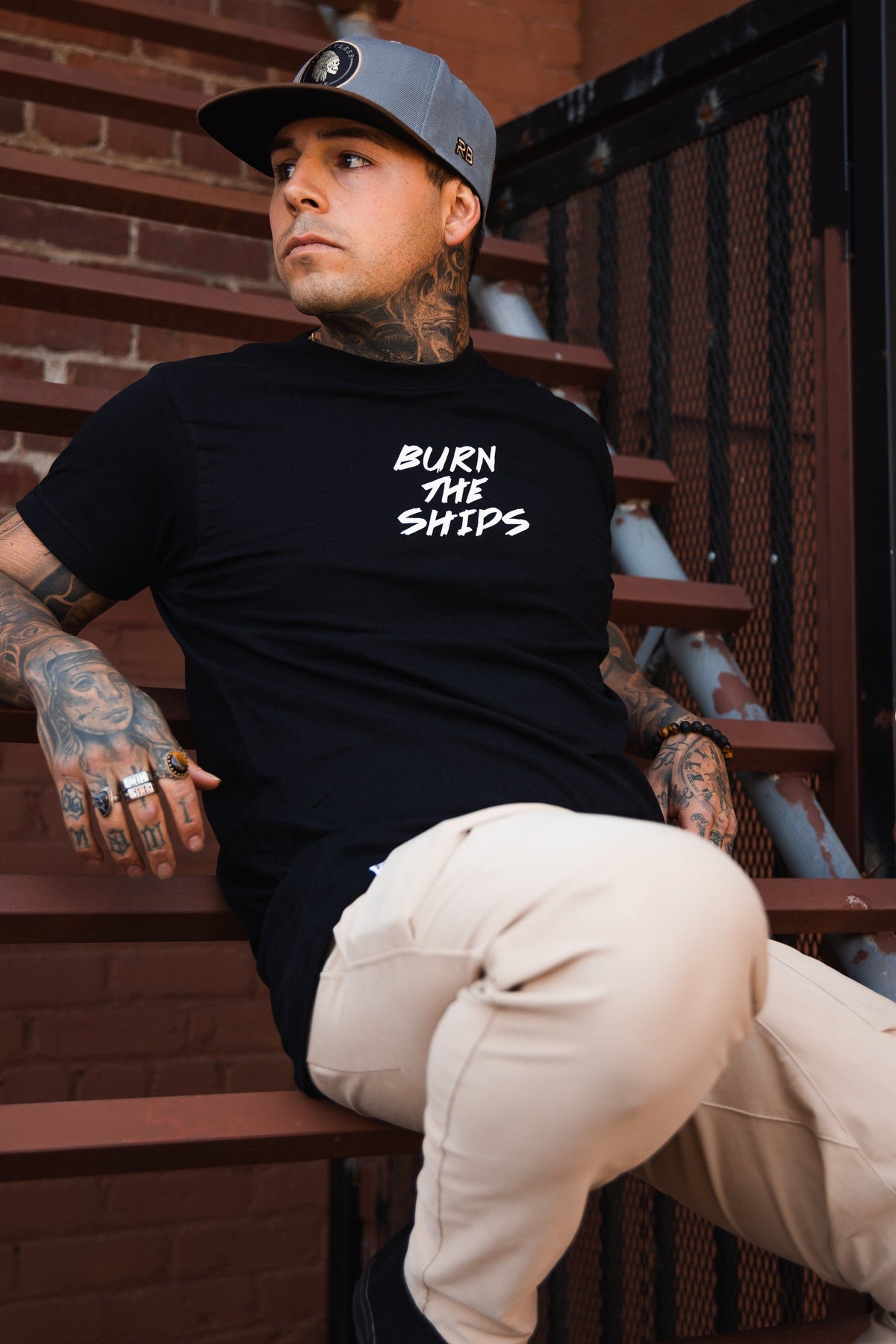 Burn The Ships Trad. T-Shirt