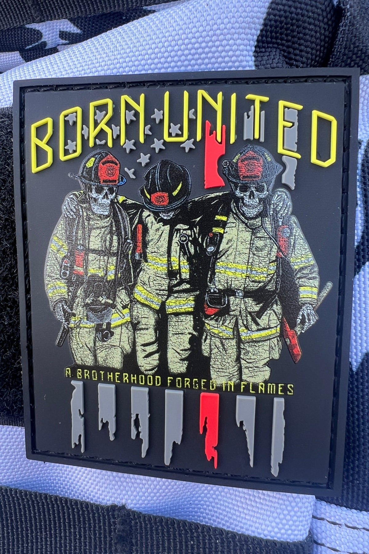 Brotherhood Forged In Flames PVC Patch