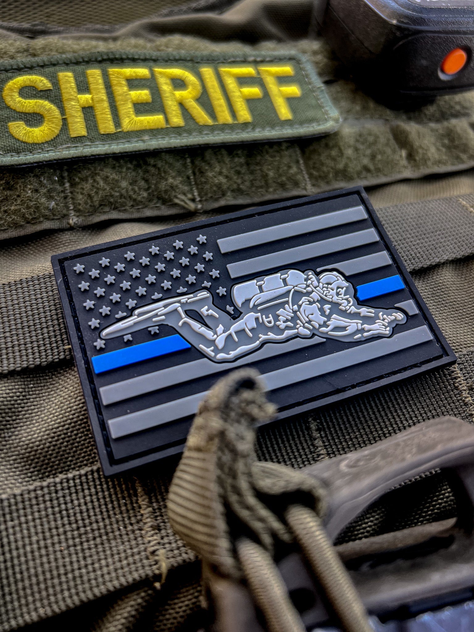 Black Mask Divers PVC Hero Patch