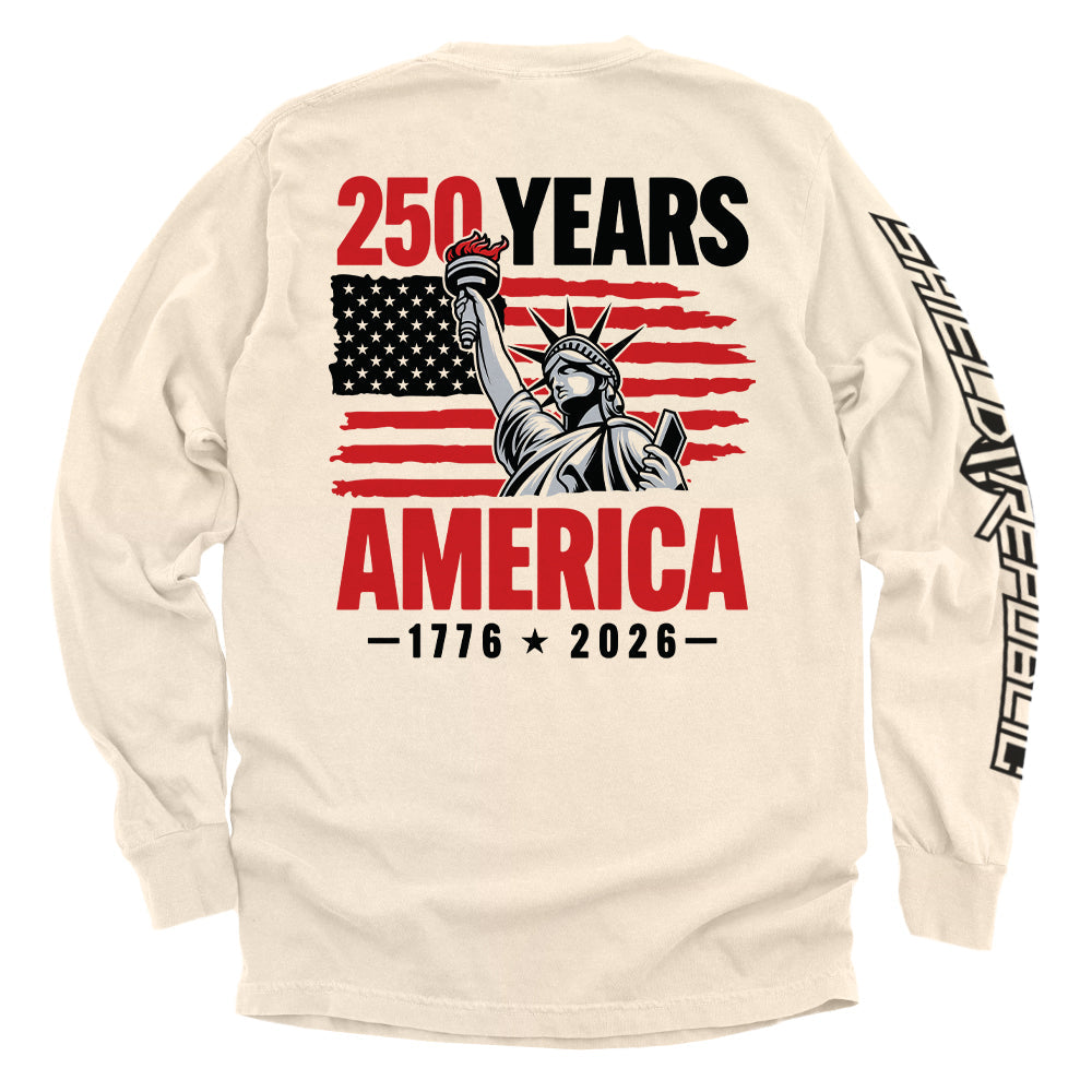 Shield Republic 250 Years Statue of Liberty