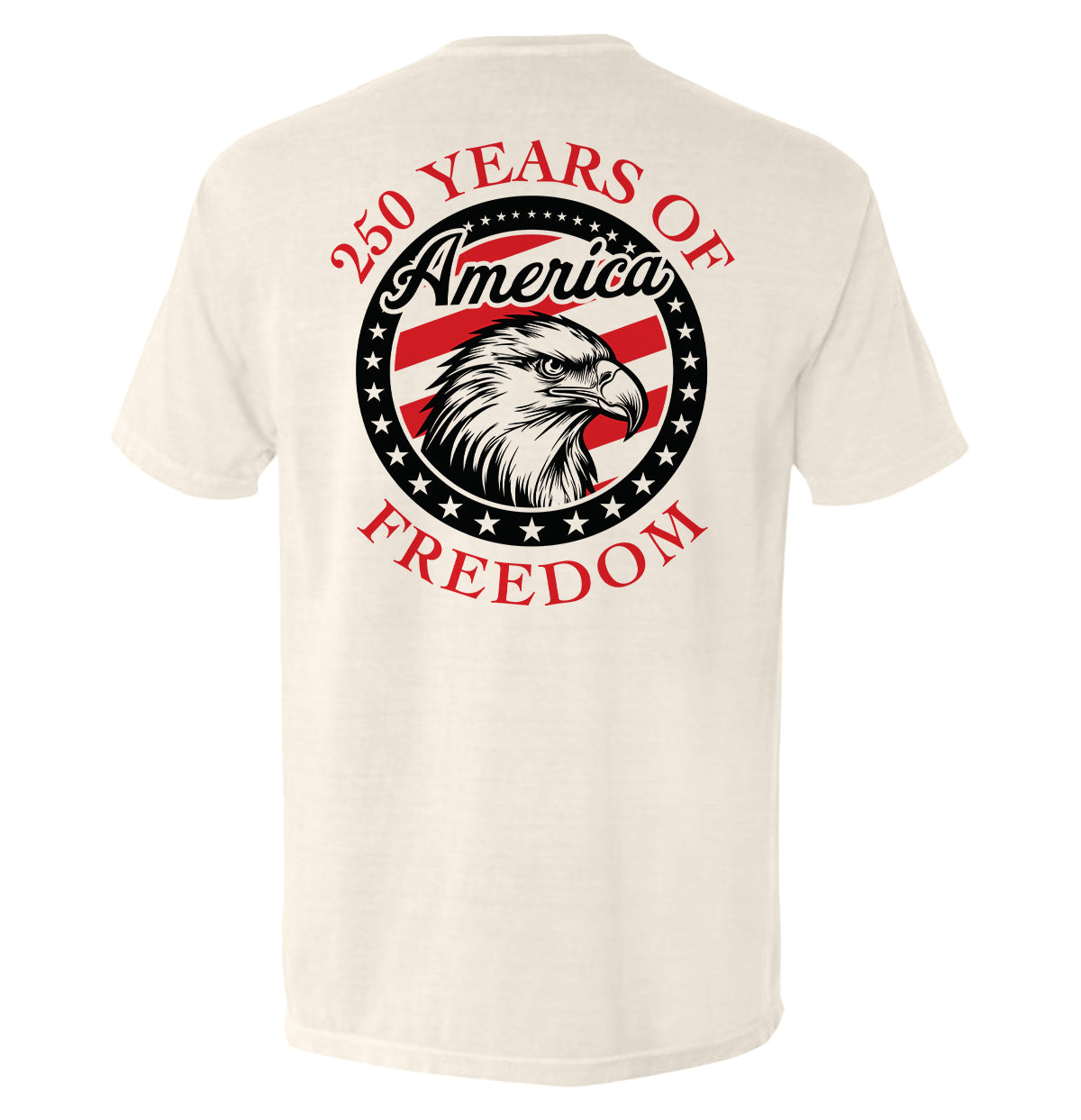 Shield Republic 250 Years Of Freedom Eagle Circle