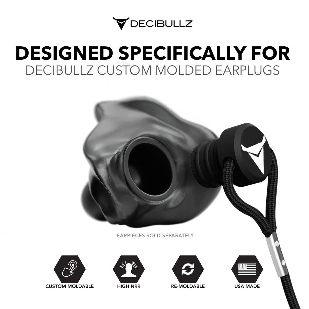 Decibullz Earplug Lanyard
