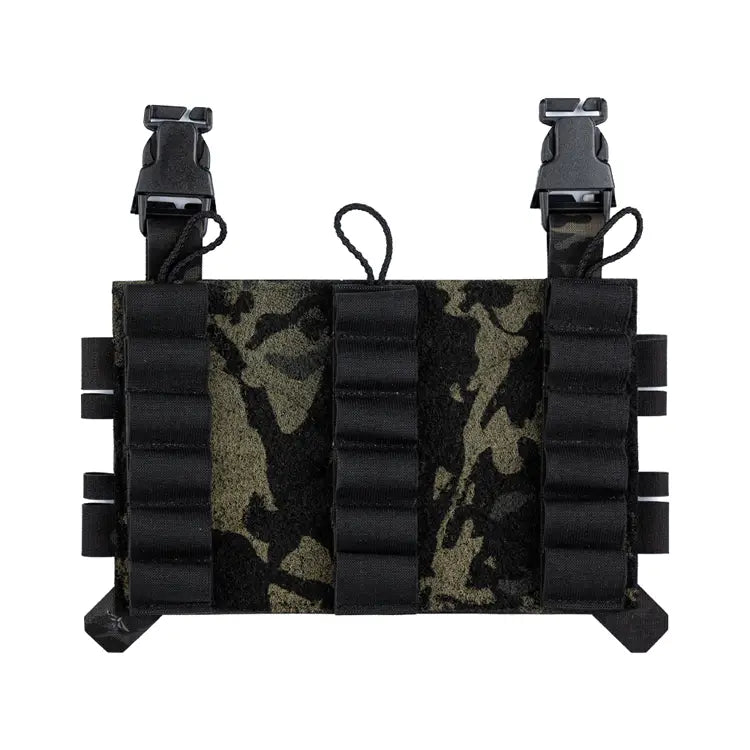 HRT Tactical Laser Cut Velcro Placard w/ Removable Shotgun Caddies