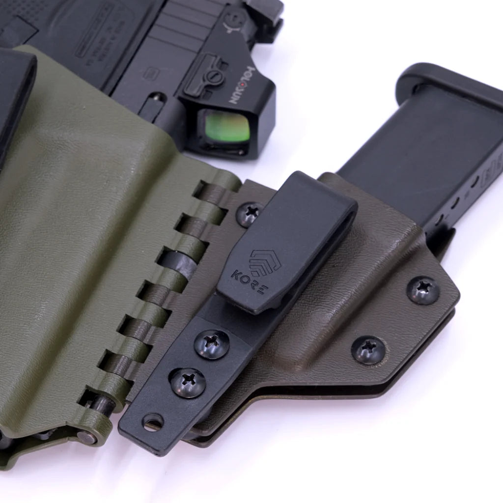 Kore Essentials Quater Belt 1.25" IWB Bottom Hook Holster Clip