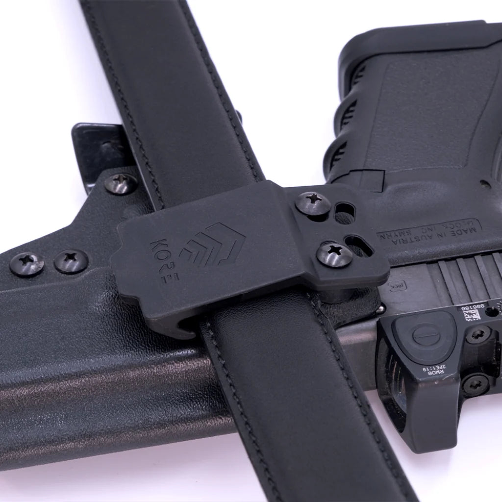 Kore Essentials Quarter Belt 1.25" IWB Fold Over Holster Clip