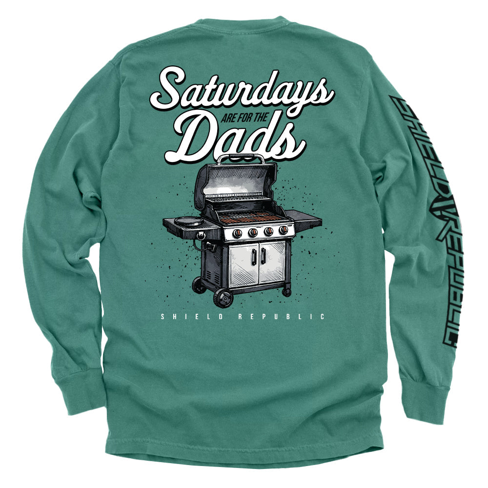 Shield Republic Saturdays Are For The Dads Grill